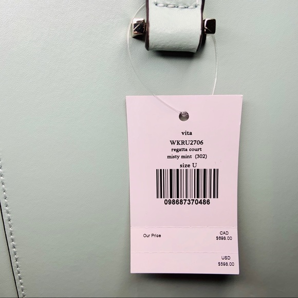 ♠️ NEW WITH TAGS ♠️ KATE SPADE REGATTA COURT - Picture 7 of 8